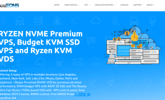 Hosteons怎么样？Hosteons主机测评和优惠码分享