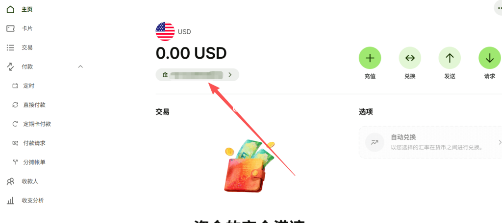wise收款方法美元账号详细信息