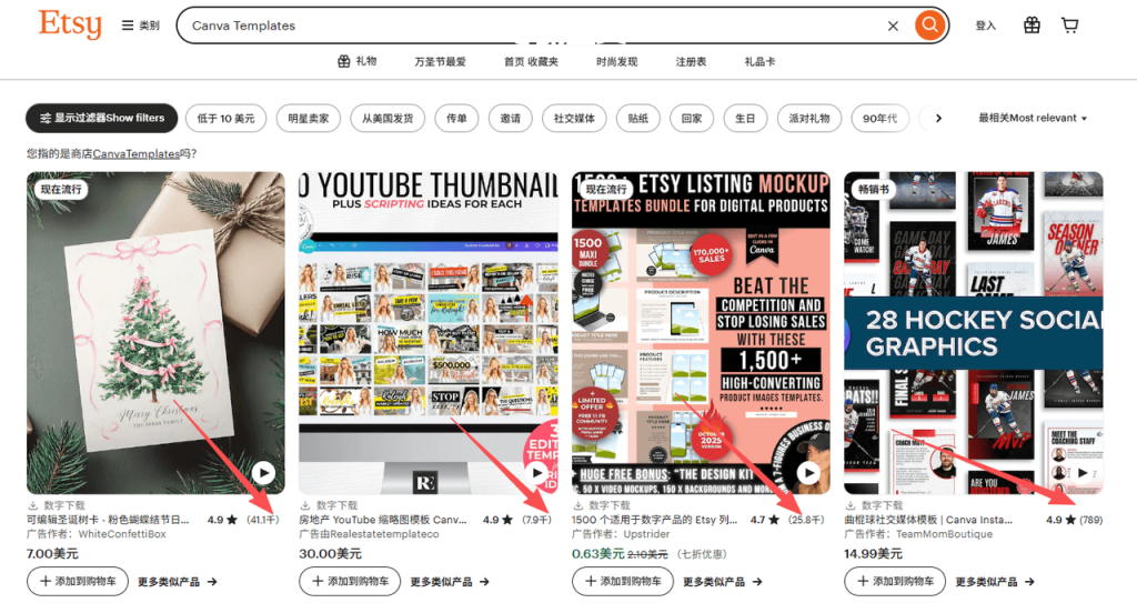 Etsy国外电商平台赚美金的方法