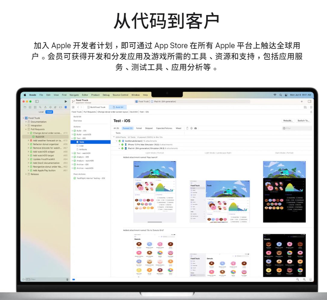 Xcode开发调试界面与开发者工具