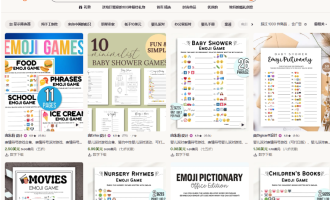 Etsy卖emoji游戏：AI出题加Canva排版，0基础做可打印PDF的海外副业