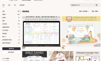 Etsy卖旅行计划表printable：AI做一次反复卖赚美金
