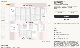 Etsy数字产品实操：用AI加Canva做一套家庭事务手册，两三天就能赚钱