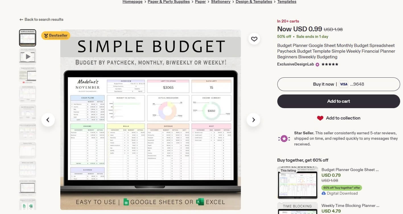 表格模板的商品主图做法,标清适用于Google表格和Excel