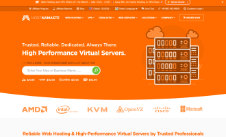 HostNamaste怎么样？2026年vps主机测评和优惠码分享，资源可以单项加购