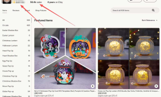 一张剪纸图纸卖9.5美元：国外Etsy卖SVG模板赚美金
