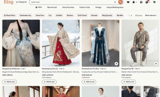 国外Etsy卖汉服赚美金：1688拿货23元，老外付89美金