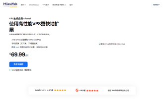 Milesweb怎么样？2026年托管型vps主机测评和优惠码，cPanel全天候运维
