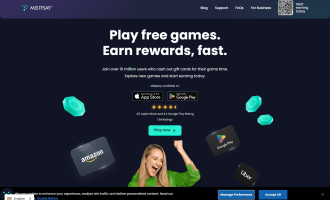 Mistplay玩游戏赚美金：手机试玩换礼品卡完整教程