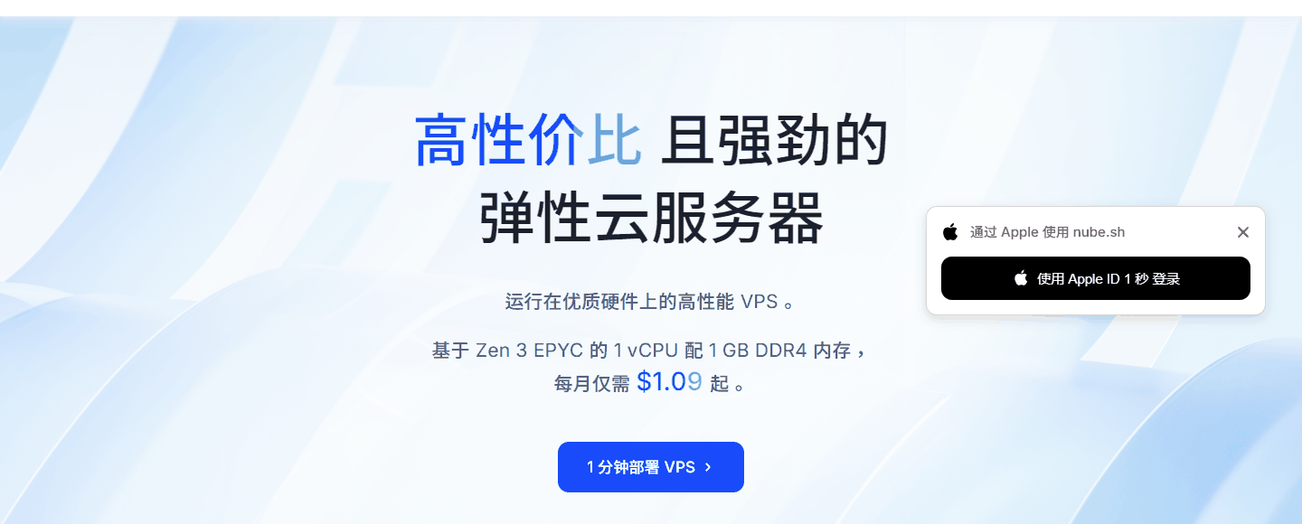 Nube Cloud怎么样?2026年vps主机测评,亚太五节点1.09美元起