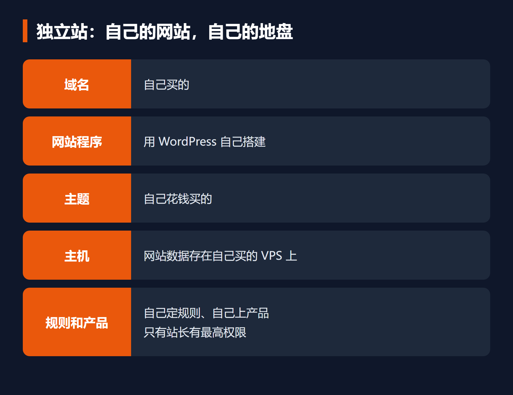 独立站:自己的网站,自己的地盘